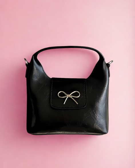 Cherie Mini Black Bag