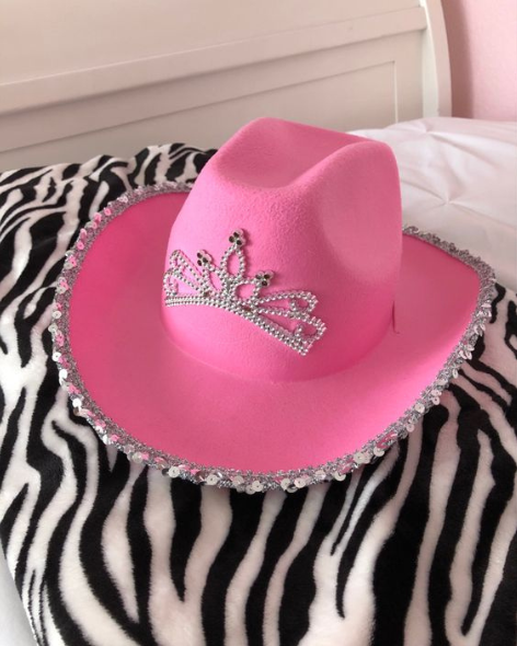 Pink Cowgirl Hat