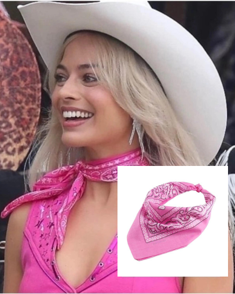 Pink Cowgirl Bandana