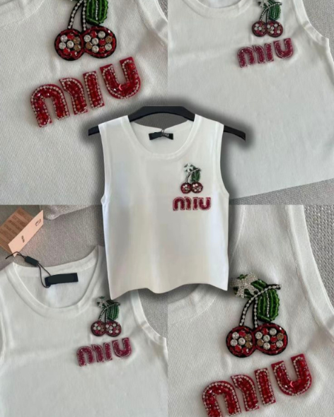 MM Cherry White Top