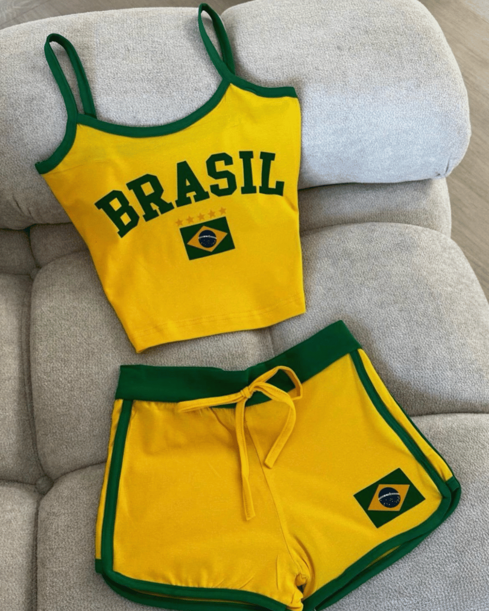 The Brazil Mini Set - Yellow