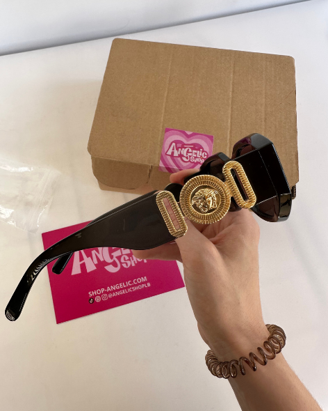 Black V Sunglasses