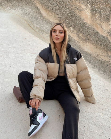 Vintage Puffer Beige