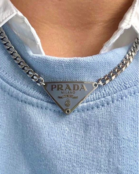 Milan Baby Blue Necklace