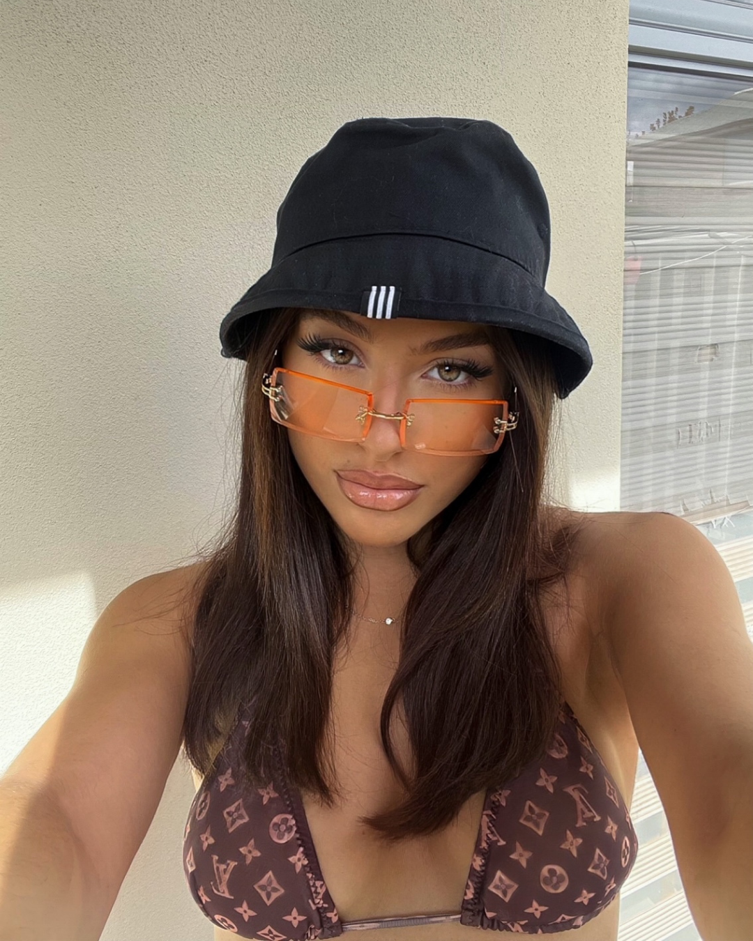 Luxe Luna Brown Bikini Set
