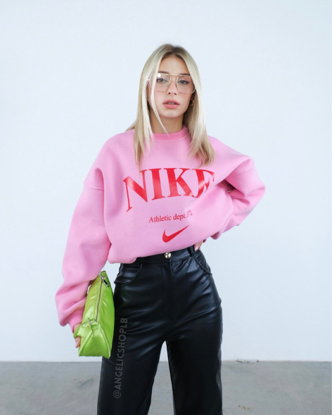 Swooshy Vintage Flamingo Sweatshirt