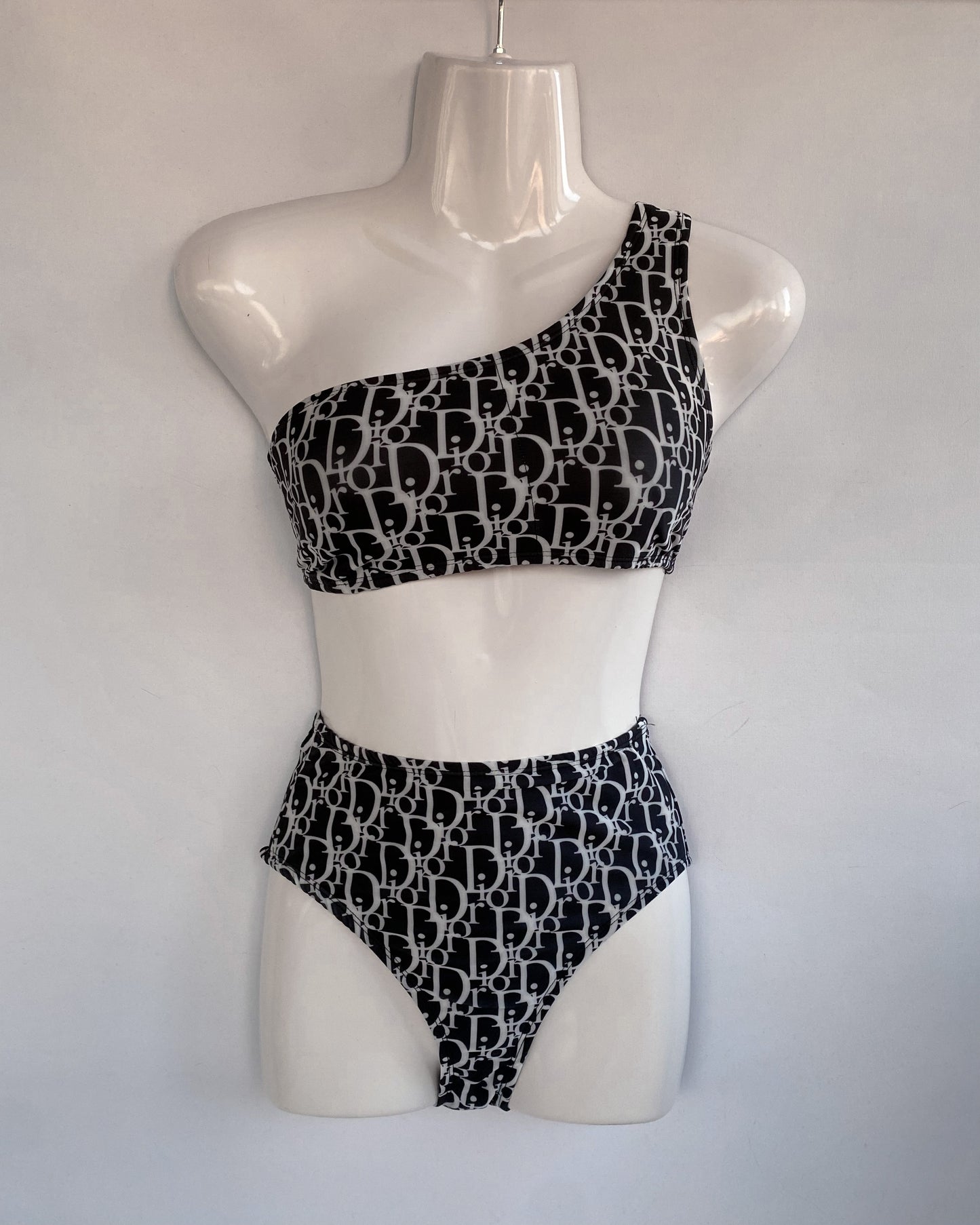 Luxe Didi Black High Waisted Bikini