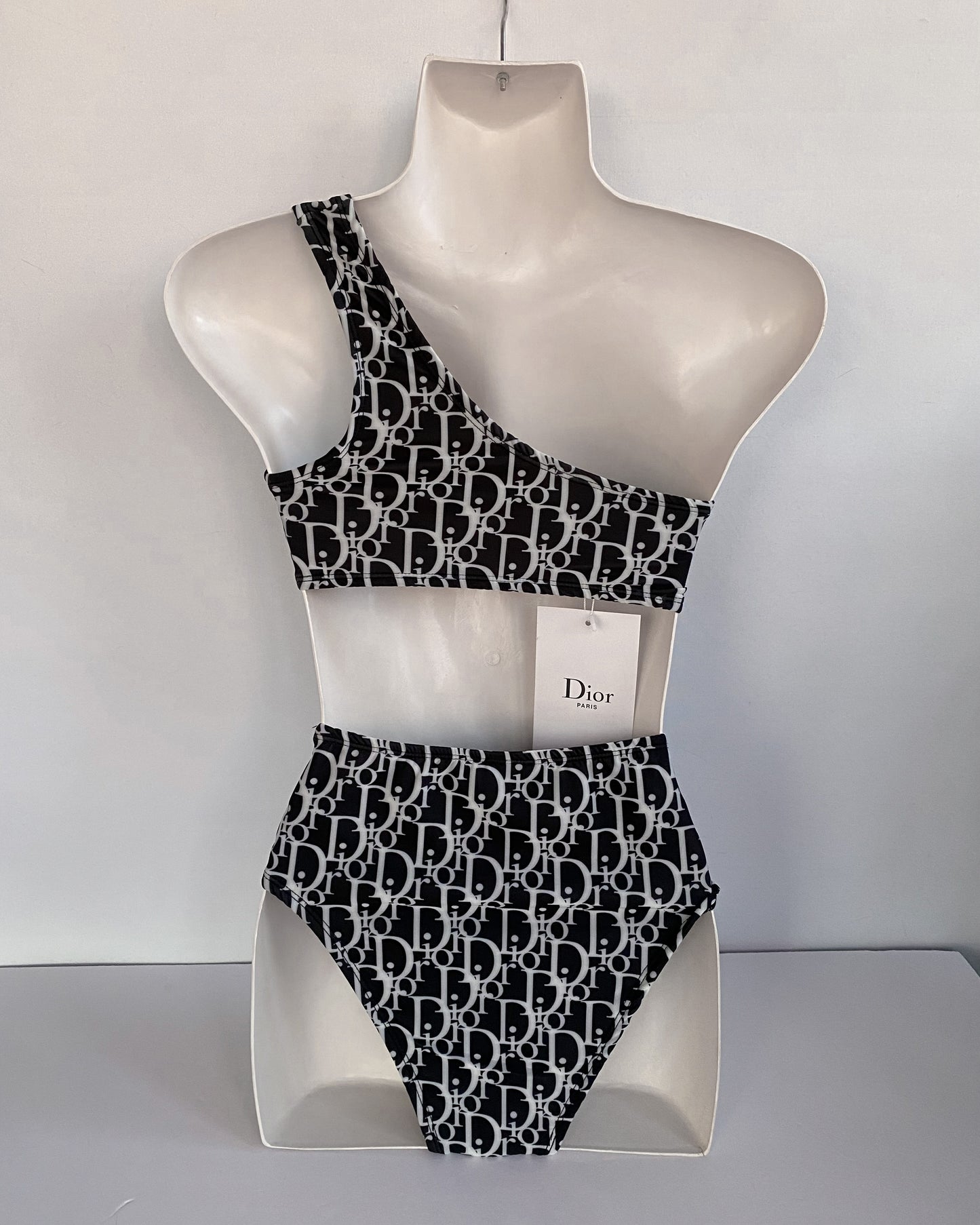 Luxe Didi Black High Waisted Bikini