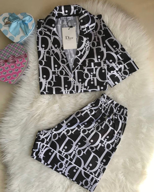 Luxe Didi Black Loungewear Set