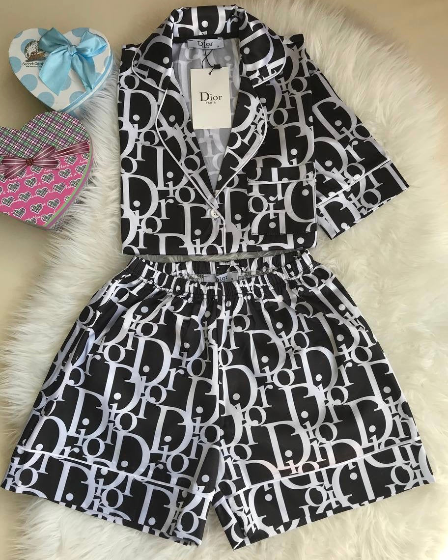 Luxe Didi Black Loungewear Set