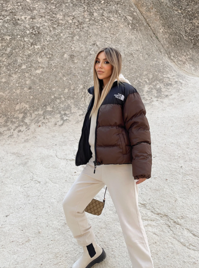 Vintage Puffer Brown