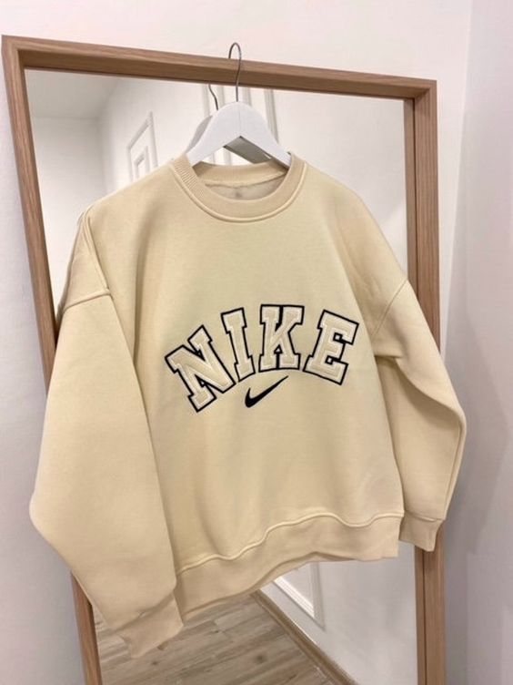 Swooshy Vintage Off-white Sweatshirt