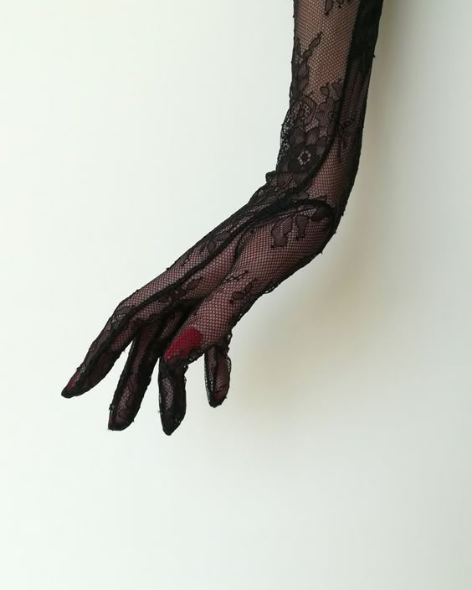 Floral Lace Gloves