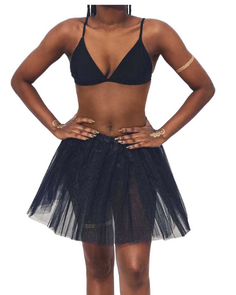 Black Tulle Skirt