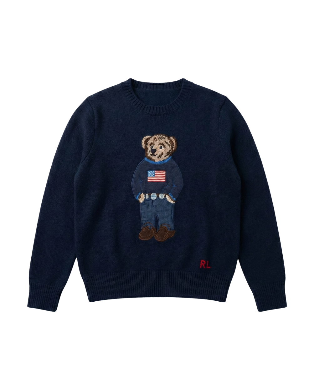 Teddy Knit - Oxford Navy