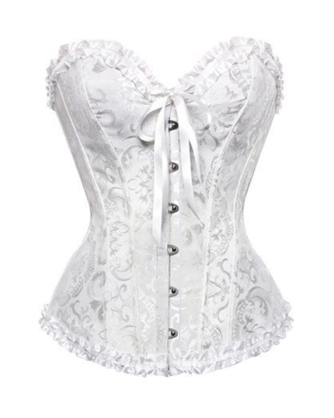 White Corset Top