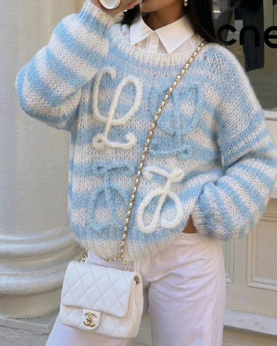 LO Knit in Ciel Blue