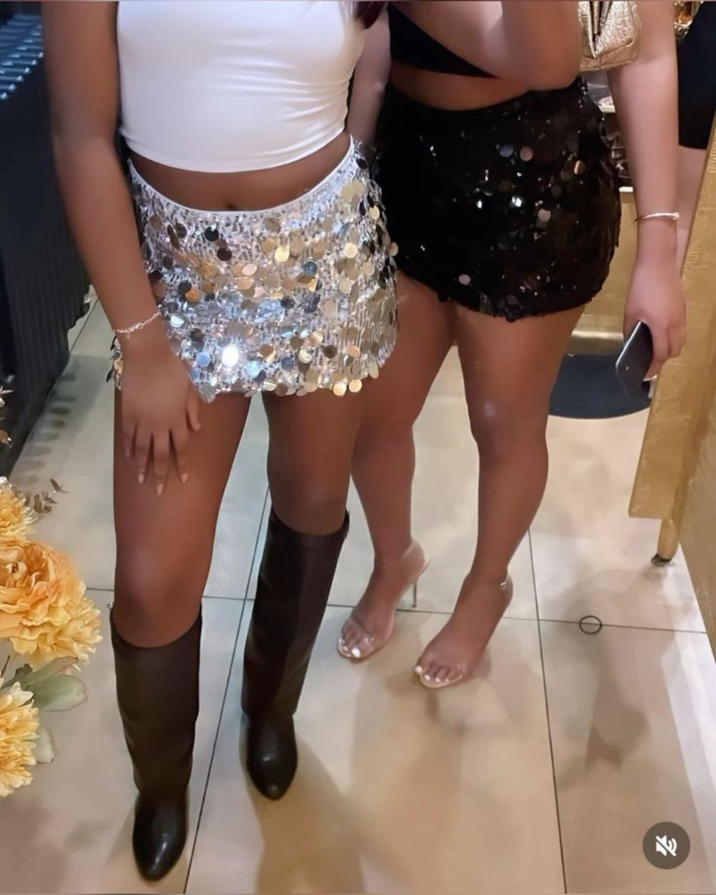 Stargirl Black Mini Skirt