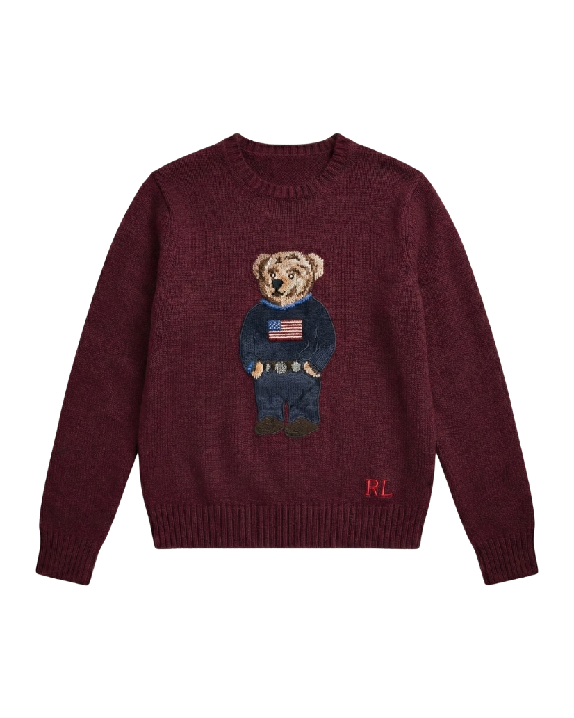 Teddy Knit - Bordeaux