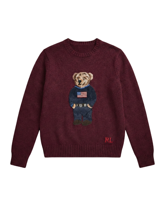 Teddy Knit - Bordeaux