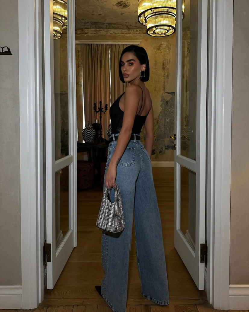 Diamond Mist Blue Jeans