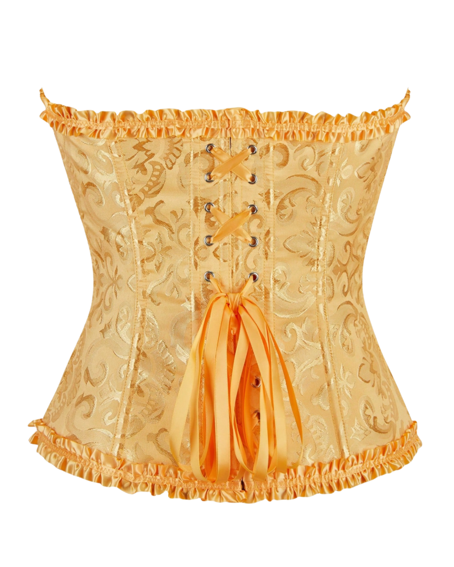 Yellow Corset Top