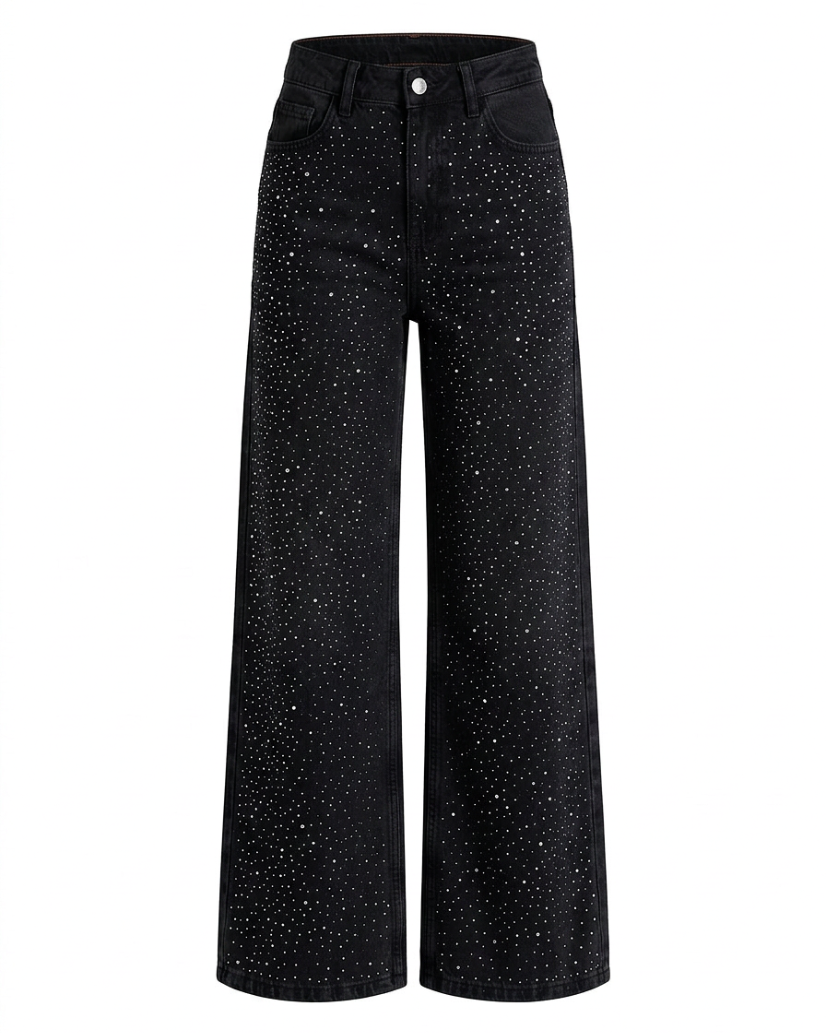 Diamond Mist Black Jeans
