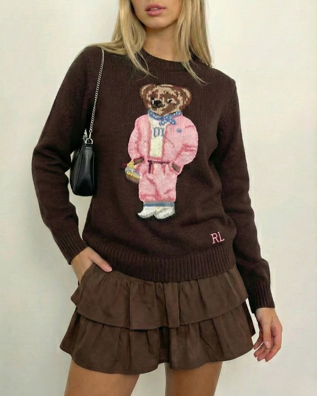 Teddy Knit - Chocolate