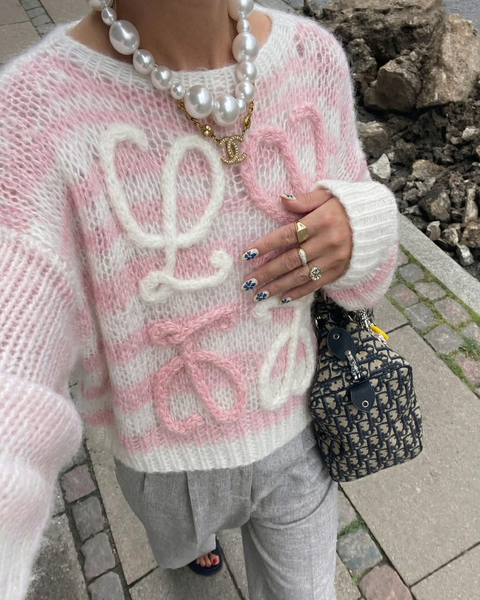 LO Knit in Blush Pink