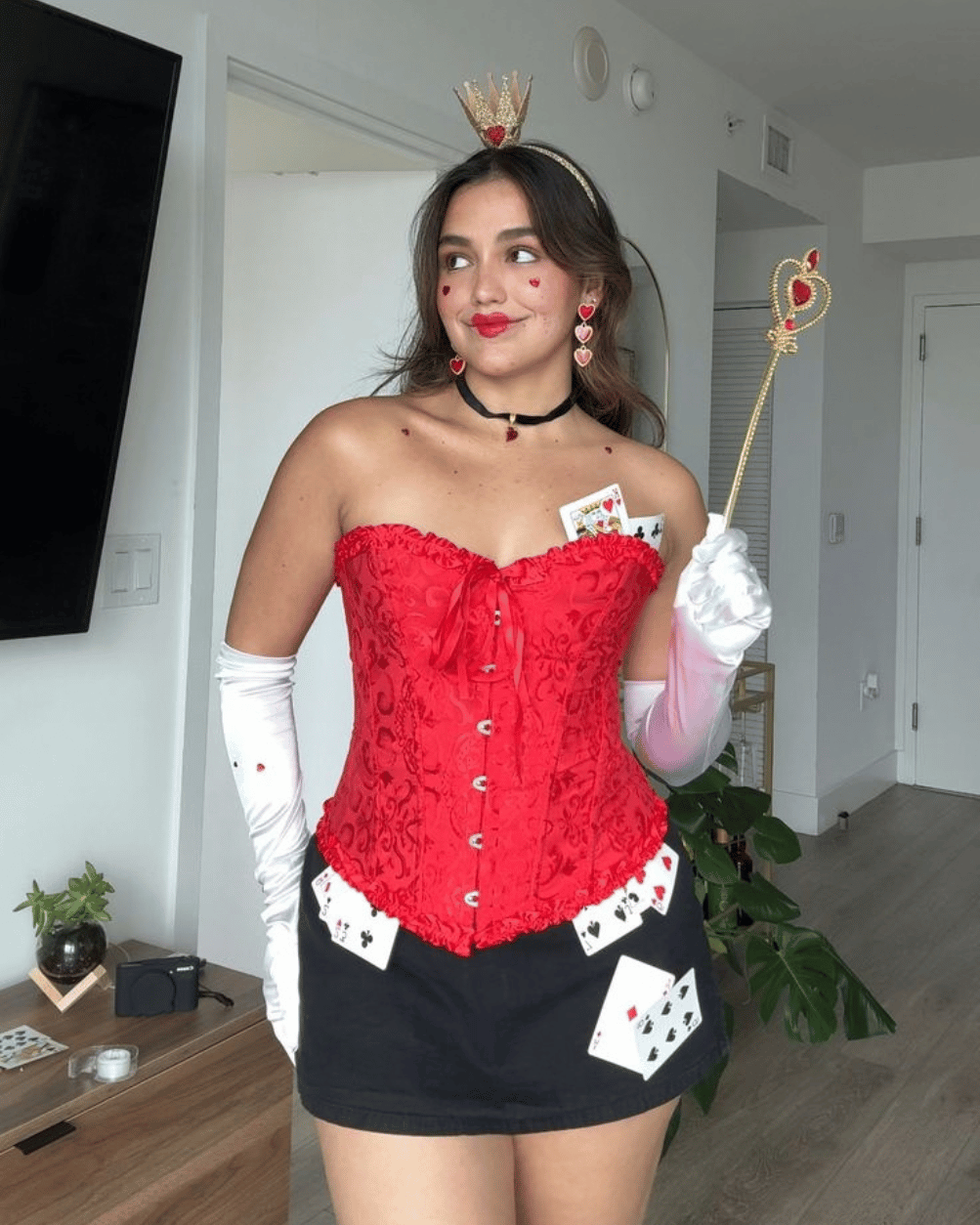 Red Corset Top