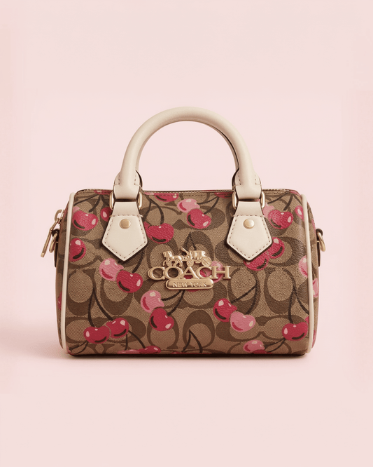 Coche Cherry Mini Bag - Brown