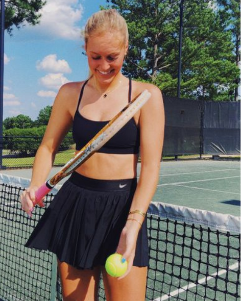 Swooshy Tennis Skirt Black