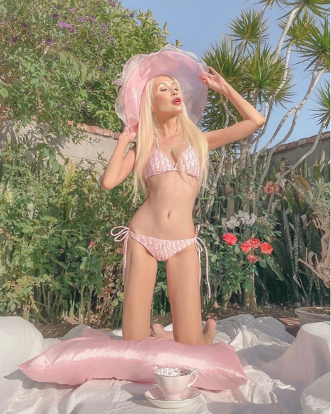 Luxe Didi Pink Bikini Set