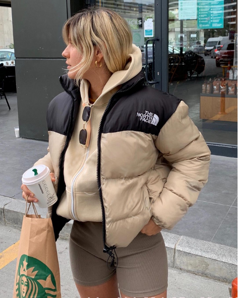 Vintage Puffer Beige