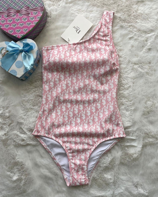 Luxe Didi Pink One Piece Swimsuit